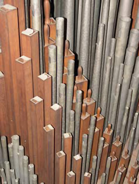 Saint Patrick's Church Organ Pipes